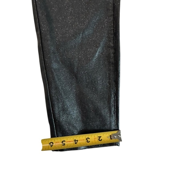 RM Rebecca Minkoff Black Shimmer Pants Size 12P - Picture 9 of 16